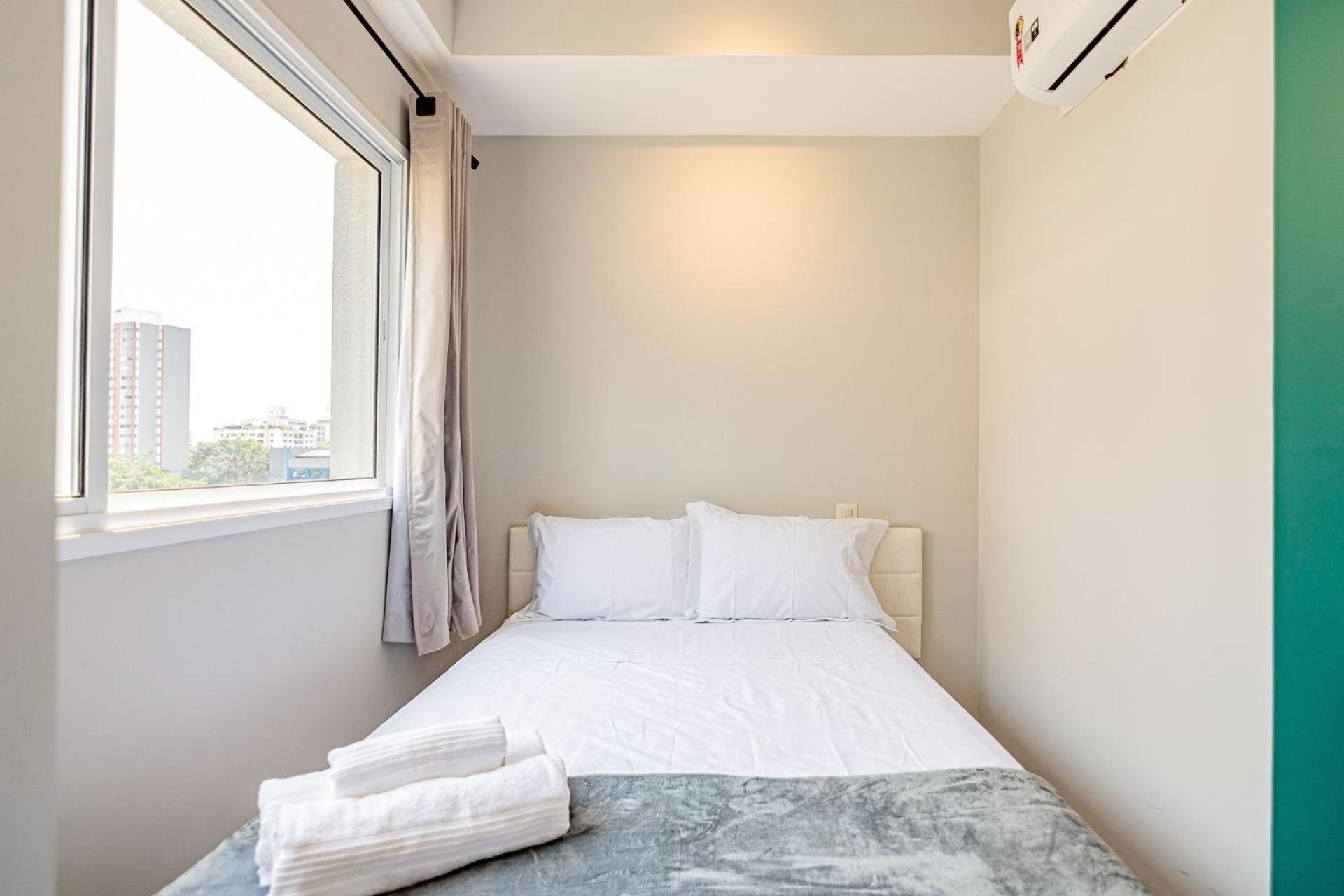 Studios Modernos Totalmente Mobiliados Com Academia Proximo A Metro Parque Ibirapuera E Hospitais 상파울루 외부 사진